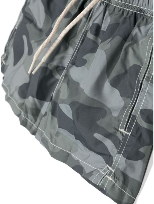 MC2 Saint Barth Kids camouflage-print swim shorts