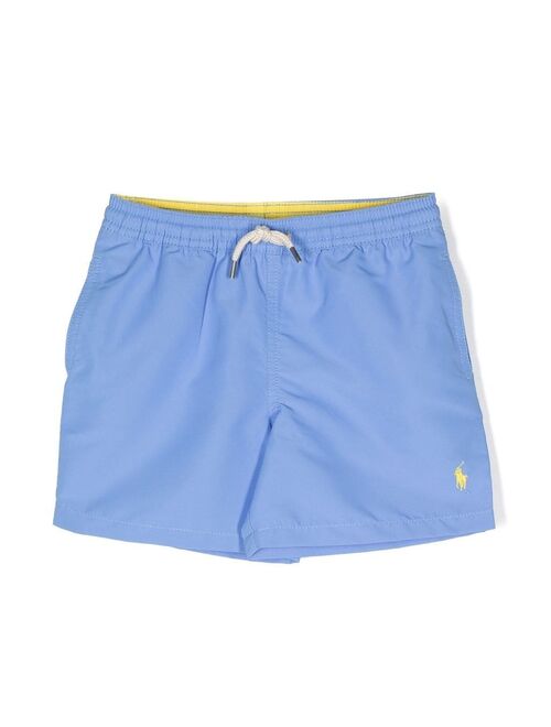 Polo Ralph Lauren Ralph Lauren Kids Polo Pony motif swim shorts