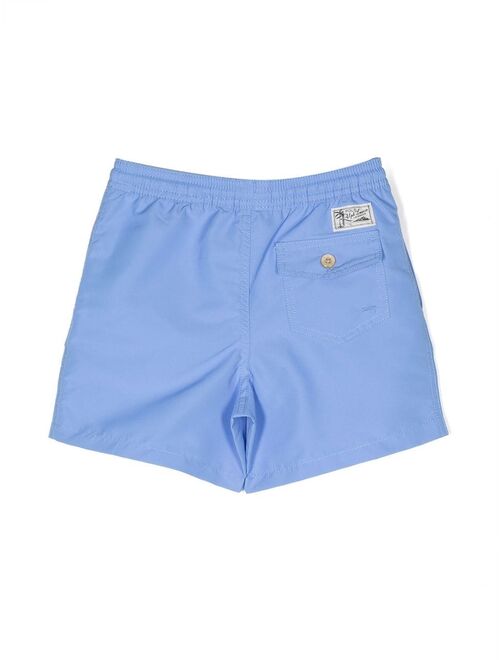 Polo Ralph Lauren Ralph Lauren Kids Polo Pony motif swim shorts