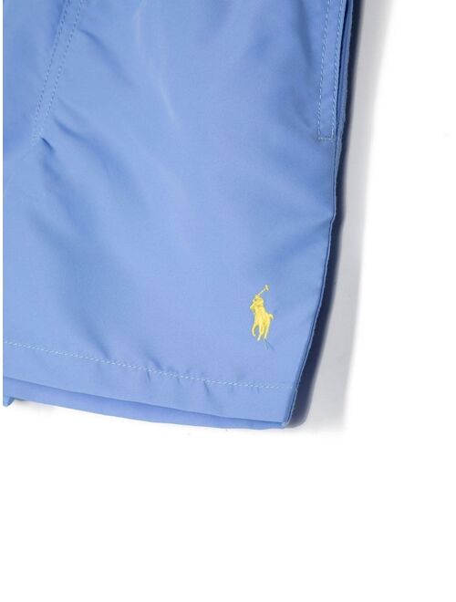 Polo Ralph Lauren Ralph Lauren Kids Polo Pony motif swim shorts