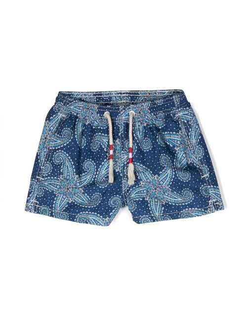 MC2 Saint Barth Kids star-print swim shorts