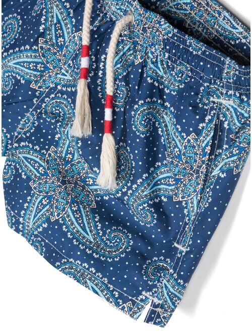 MC2 Saint Barth Kids star-print swim shorts