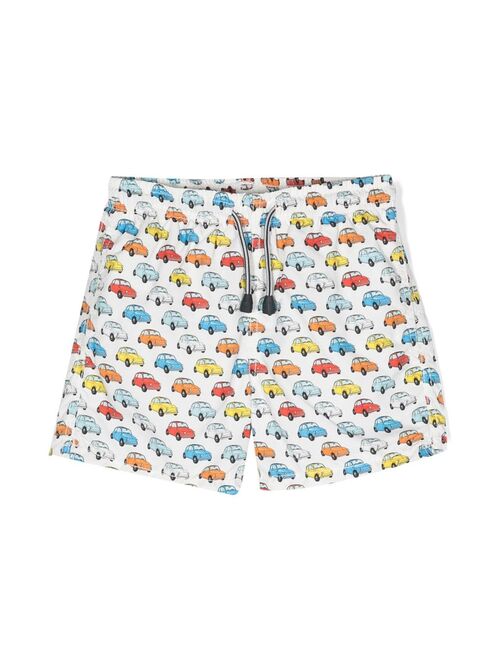 MC2 Saint Barth Kids graphic-print swim shorts