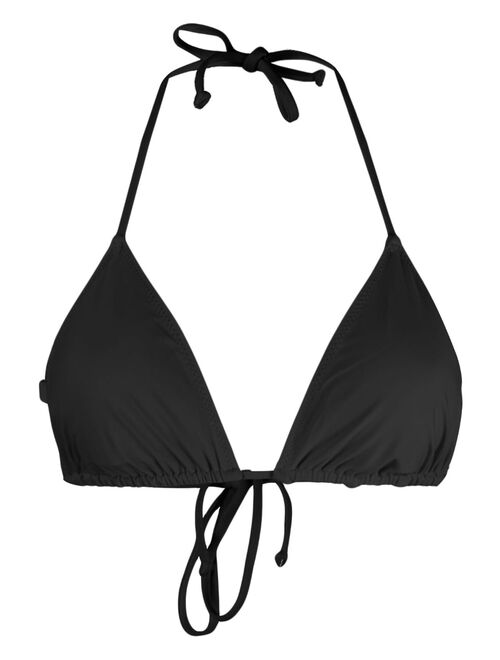 GANNI halterneck bikini top