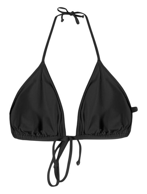 GANNI halterneck bikini top