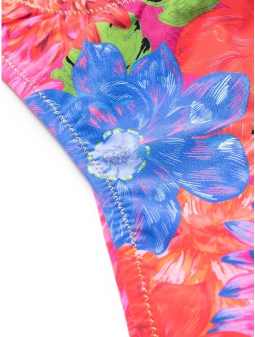 Reina Olga Brigette floral-print bikini