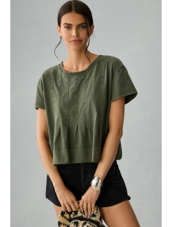 Pleated Swing Tee