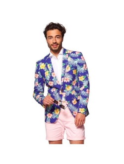 Deluxe Novelty Modern-Fit Summer Blazer