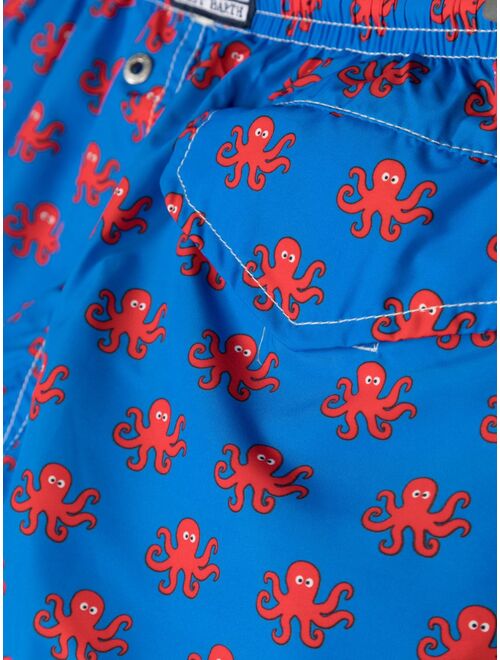 MC2 Saint Barth Kids octopus-print swim shorts