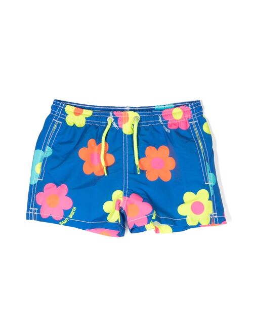 MC2 Saint Barth Kids floral-print swim shorts