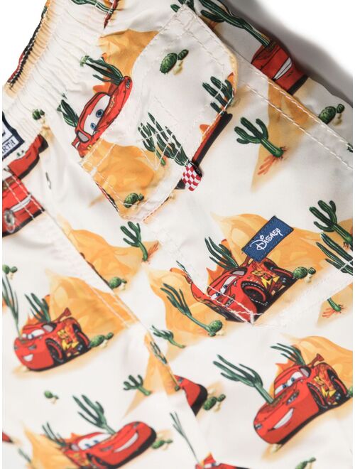 MC2 Saint Barth Kids Cars-print swim shorts