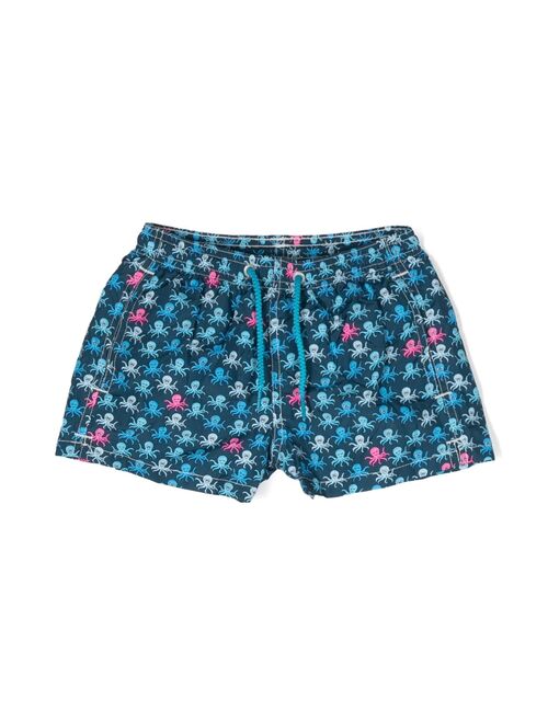 MC2 Saint Barth Kids graphic-print swim shorts