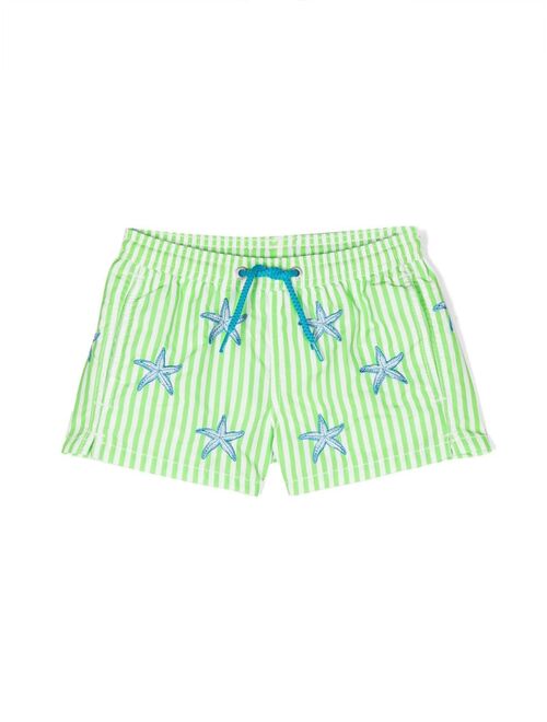 MC2 Saint Barth Kids starfish-print swim trunks