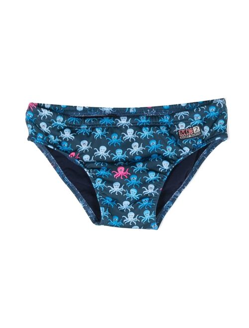 MC2 Saint Barth Kids octopus-print swim briefs