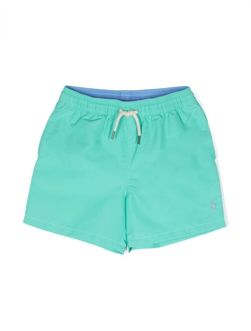 Polo Ralph Lauren Ralph Lauren Kids embroidered-logo swim shorts