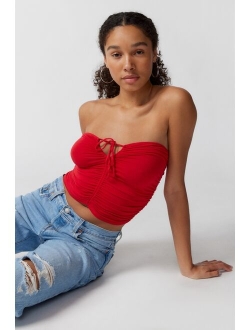 UO Janet Ruched Tube Top