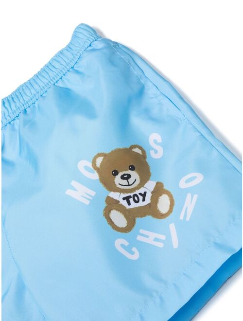 Moschino Kids Teddy Bear swim shorts