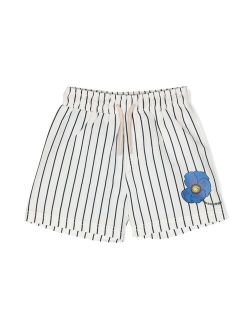 Kids striped swimming trunks