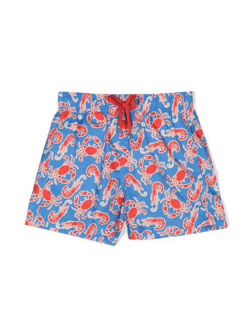 Vilebrequin Kids graphic-print swim shorts