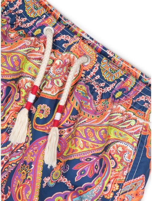 MC2 Saint Barth Kids paisley-print swim shorts