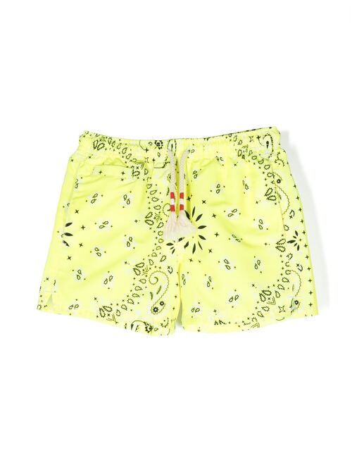 MC2 Saint Barth Kids graphic-print swim shorts