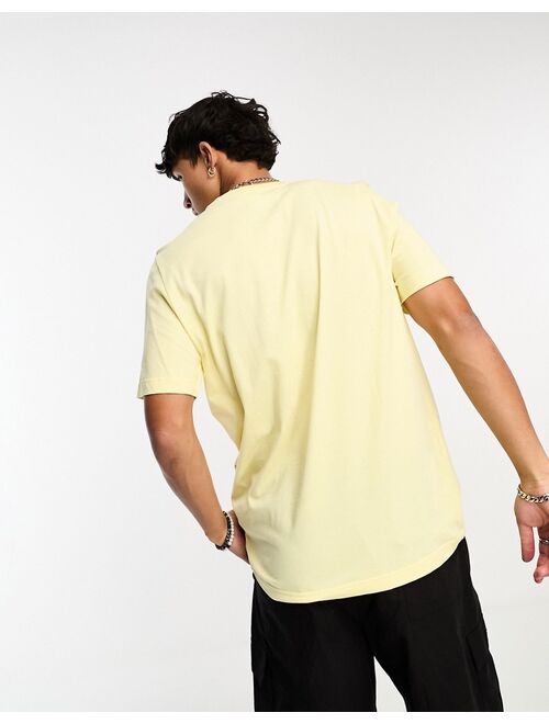 adidas Originals House of Essentials t-shirt in yellow