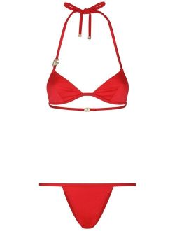 DG logo triangle bikini