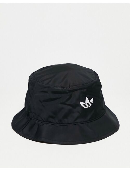 adidas Originals Packable bucket hat in black