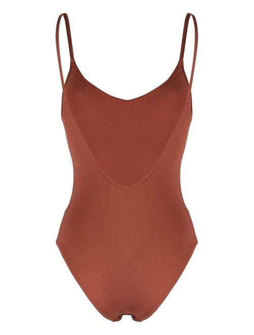 ERES low-back one-piece swimsuit