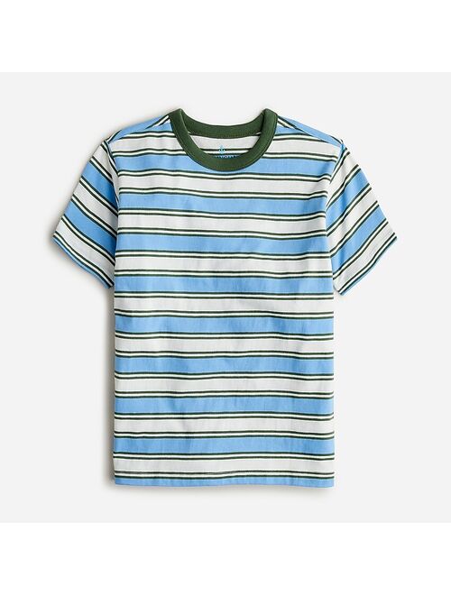 J.Crew Boys' short-sleeve pocket T-shirt in bright stripe