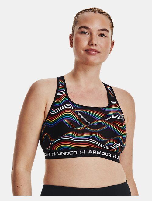 Under Armour Women's Armour Mid Crossback Pride Sports Bra