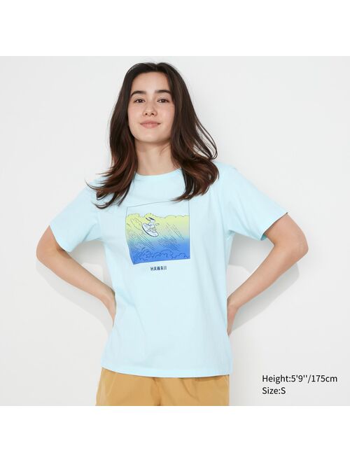 UNIQLO Peanuts Hawaii UT (Short-Sleeve Graphic T-Shirt)