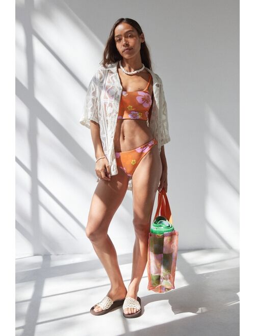 Roxy X Kate Bosworth Surf.Kind.Kate Floral Bikini Top