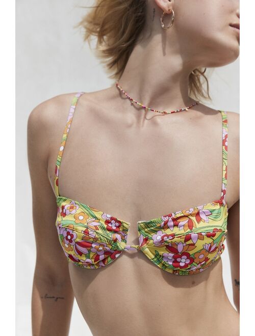 Solid & Striped Sienna Floral Underwire Bikini Top