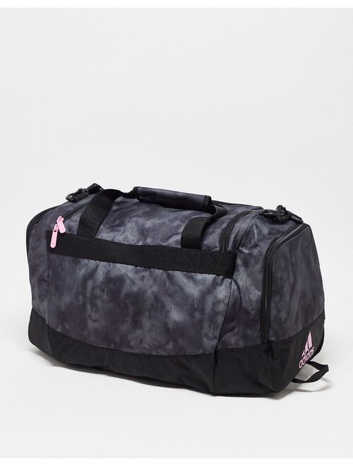 adidas performance adidas Training defender small duffle bag in dark gray