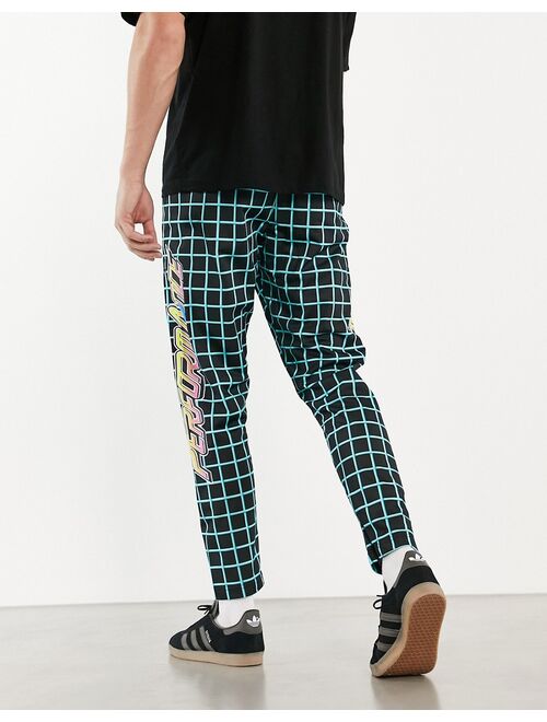 adidas Originals x Jeremy Scott Rally track pants in black