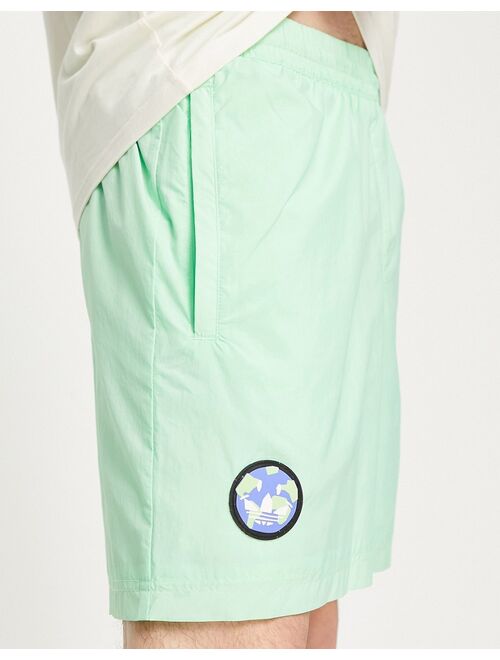 adidas Originals graphics shorts in beam green