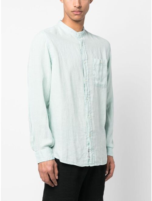 Woolrich long-sleeve linen shirt