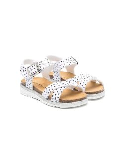 polka-dot 30mm sandals