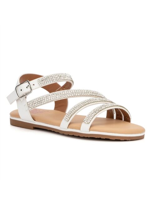 OLIVIA MILLER Girl's Toddler Diamond Sandal