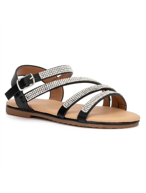 OLIVIA MILLER Girl's Toddler Diamond Sandal