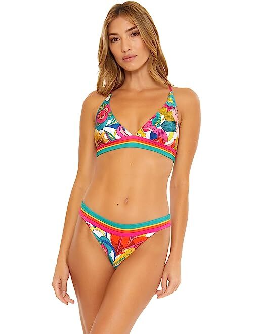 Trina Turk Fontaine Reversible Halter Bra