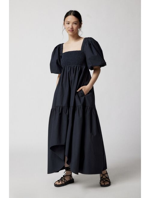 Kimchi Blue Shara Puff Sleeve Midi Dress