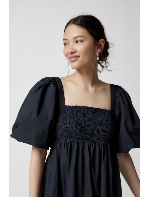 Kimchi Blue Shara Puff Sleeve Midi Dress