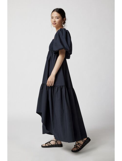 Kimchi Blue Shara Puff Sleeve Midi Dress