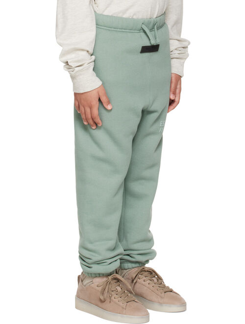 ESSENTIALS Kids Blue Bonded Lounge Pants