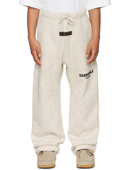 ESSENTIALS Kids Off-White Logo Lounge Pants