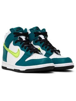 Kids Blue & White Dunk High Little Kids Sneakers