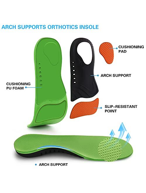 Ortho+rest Men's Orthopedic Shoes Comfortable Walking Sneakers Plantar Fasciitis Shoes