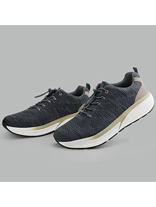 Ortho+rest Men's Orthopedic Shoes Comfortable Walking Sneakers Plantar Fasciitis Shoes